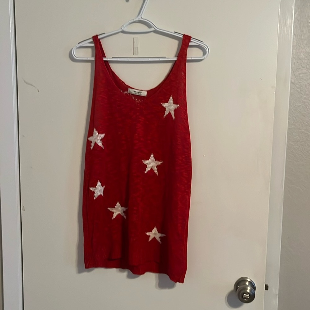 Mis Styld stars sweater tank